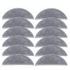 12Pcs Mop Cloth Replacement Parts for Robot Vacuum Cleaner view 1