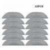 12 Pcs Mop Cloths Compatibility for Roborock S8 MaxV Ultra Robot Vacuum Spare Parts view 2