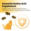 iPaw L-Lysine Chews for Cats, Daily Immune and Respiratory Support for Cats, Lysine Treats Supplement, Made in USA, Chicken Liver Flavor (70 Chews/Pack), 3 Packs view 2