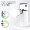 Dry Eye Humidifier, Portable Eye Mist Sprayer Face Humidifier with Food Grade Silicone Cup, Multi-functional Steamers for Skin Care Makeup view 3