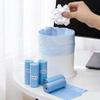 0.5 Gallon Mini Trash Bags, 300 Count Desktop Wastebasket Bin Liners, Small Plastic Bags for Home Office Kitchen, Blue view 4