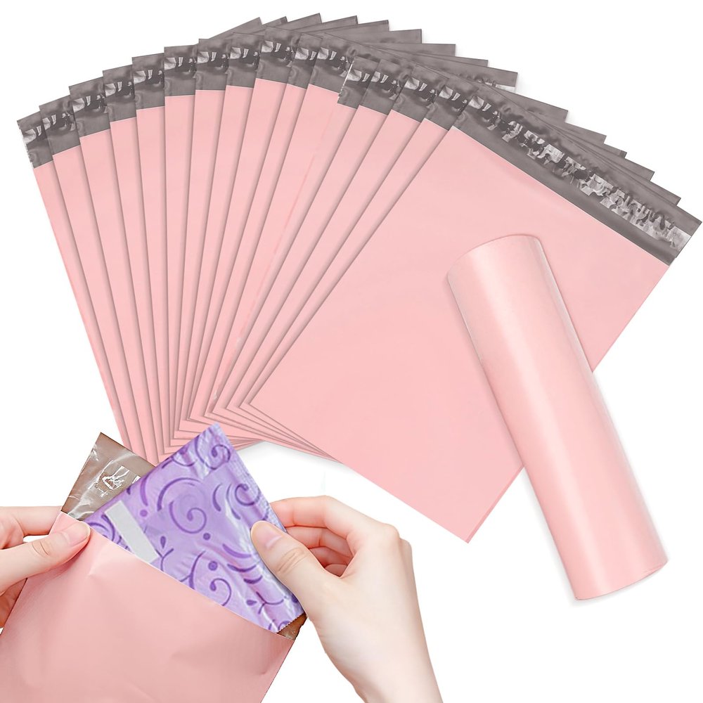 Sanitary Napkin Disposal Bags - Block Odors, Great Adhesion, Perfect Size - Feminine Hygiene Disposal Bags for Tampons and Pads 100Pcs (Pink)
