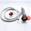 XYIANG Sprayed Single Port Eyewash, Desktop Eyewash, Laboratory Eyewash, with Hose, Handheld Emergency Eyewash Station view 3