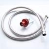 XYIANG Sprayed Single Port Eyewash, Desktop Eyewash, Laboratory Eyewash, with Hose, Handheld Emergency Eyewash Station view 4