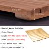 12 12 20 24 24 36 36 48 in Rectangular Home Wooden Bathroom Mat, Hardwood Shower Mats for Jacuzzi/Spa, Anti-Slip Timber Shower Mats(W 18 in L 24 in) view 2