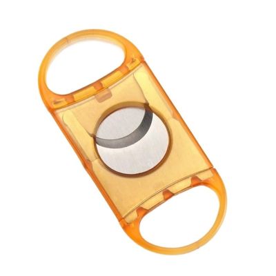 DASEB Cigar Cutter Stainless Steel Guillotine Double Blade Clipper Tool Manual Pocket Preparation Handheld Accessory Multi Color Set(H)