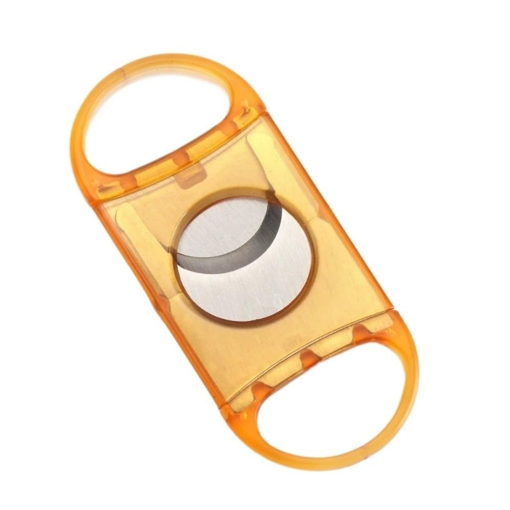 DASEB Cigar Cutter Stainless Steel Guillotine Double Blade Clipper Tool Manual Pocket Preparation Handheld Accessory Multi Color Set(H)