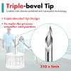Pen Tips 31G x 5mm, 100/bx, Comfortable, Extra-ThinUniversal Fit for Most Pen view 3