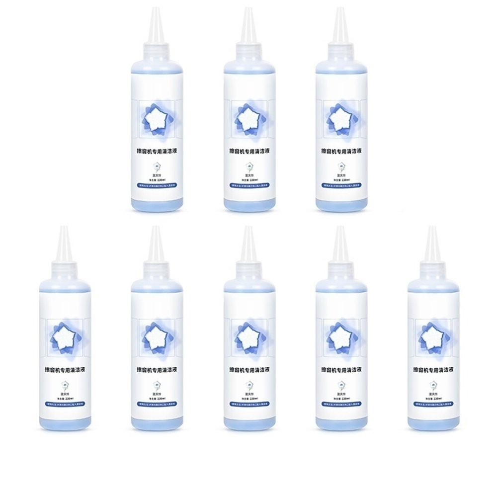 CTOOGLU Window Cleaning Solution, Compatible With ECOVACS Winbot W1/W1S/W1 Pro/W1s Pro/W2 Pro/W2s Pro/w960 W2 Omni(8 packs)
