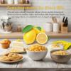 Candied Lemon Peel Diced | Ready-to-Eat | 10.58oz Bag for Baking, Cooking & Snacks | Natural Ingredients, Bright Citrus Flavor | Great for Desserts, Garnish & Holiday Recipes view 2