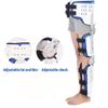 FahQuintuple Adjustable Hip Knee Ankle Foot Support Orthosis Reusable Thigh Knee Braces Leg Ankle Fixed Limb Strap Joint Supports Stabilizer Equipment,Hip and one Leg view 2