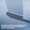 Alipis Multipurpose Kitchen and Bathroom Cleaning Brush, Large Ocean Blue Silicone Window Groove Scrubber, Portable Crevice Cleaner for Home Use view 3