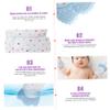 2 Pairs Teething Mittens, Adjustable Food Grade Silicone Baby Teething Mitten Built-in Phonic Membranc, Sensory Stimulating Glove for 3-6 Months Baby view 2