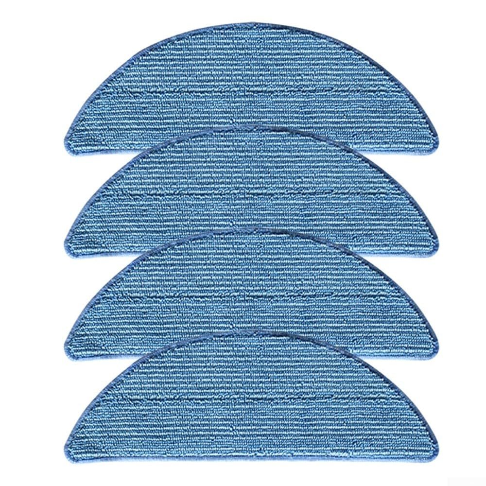 Replacement Mop Cloths For Tesvor For S5 Max Robot Vacuum Cleaner, Microfiber Cleaning Pads Compatible For Tesvor Series For S5, 4 Pack(4 PACK)
