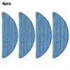 Replacement Mop Cloths For Tesvor For S5 Max Robot Vacuum Cleaner, Microfiber Cleaning Pads Compatible For Tesvor Series For S5, 4 Pack(4 PACK) view 2