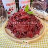 Premium Spicy Dried Roselle - Chili & Sea Salt Infused Hibiscus Fruit Snack, Tangy & Sweet Soft-Dried Calyx Slices, Zesty Gourmet Tropical Treats 200g view 4