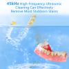 Dental Ultrasonic Retainer Cleaner Machine-45khz, Cleaning for Dentures, Mouth Guards, Aligners, Night Guards, Braces, Toothbrush Heads & Jewelry,Protable UV Retainer Cleaning Pod for Home &Travel view 3