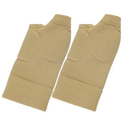 CHICAMPERA Compression Wrist Support Brace with Thumb Stabilizer, Breathable Sweat-absorbing Sports Wrist Guard Gloves, Skin Color Large for Basketball Fitness Training