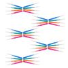 FESTFENDS 40pcs Interdental Brush Teeth Flosser with Stainless Steel Wire, Multi-Color Oral Cleaning Tool for Braces and Tight Spaces, Dental Flossing Brush Set for Effective Plaque Removal view 1