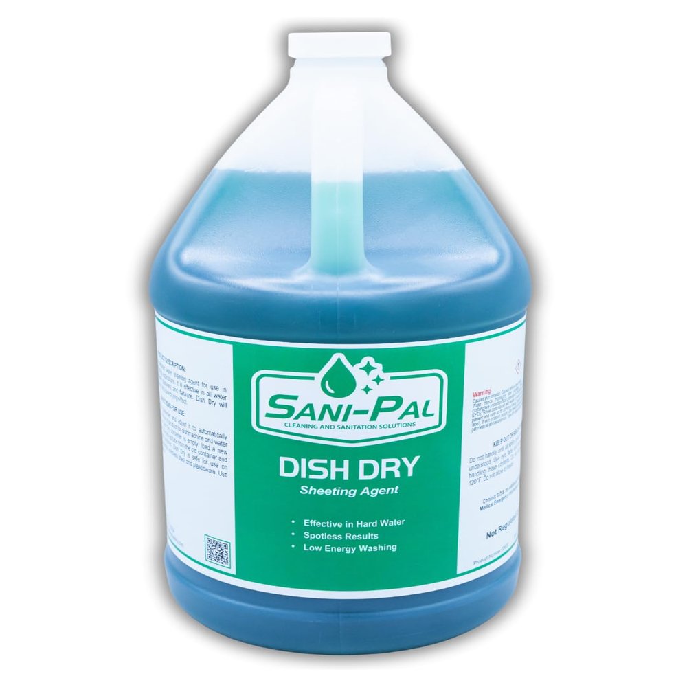 Dish Dry, Commercial Rinse Aid, Strong & Effective, 128fl oz, Unscented