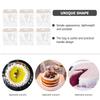 SHOWERORO 6pcs White Marble Pattern Paper Bags with Handles 30x30x30cm Square Multipurpose Flower Wrapping and Birthday Cake Carrying Bags for Party Favors and Candy Packaging view 3