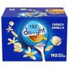 French Vanilla Coffee Creamer Singles, 192 Creamer Singles Included Great for Offices, Restaurants, Coffee, Bar, Gift and Homes+shipping in box with Sticker view 1