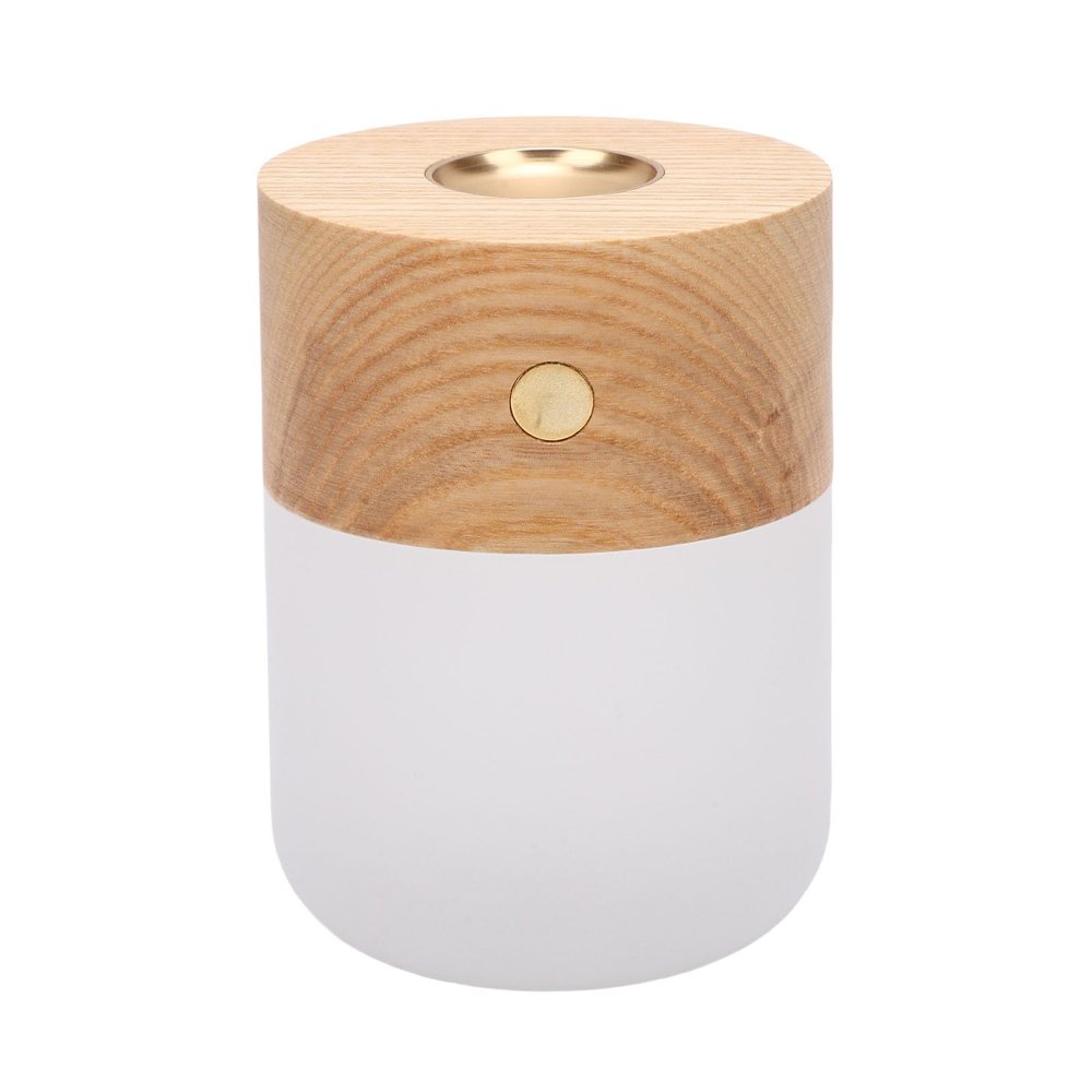MOTOULAX Aromatherapy Diffuser with Light,USB Compact Heating Essential Oil Diffuser Lamp with Night Light for Bedroom Nightstand Decor,Enhance Room Warmth and Coziness