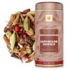 Teabloom Earthbound Essence Loose Leaf Herbal Tea with Orange, Ginger & Chai Spices | Warm Cinnamon & Citrus Blend | Canister Makes 3550 Cups | Gift-Ready Reusable Tin view 1
