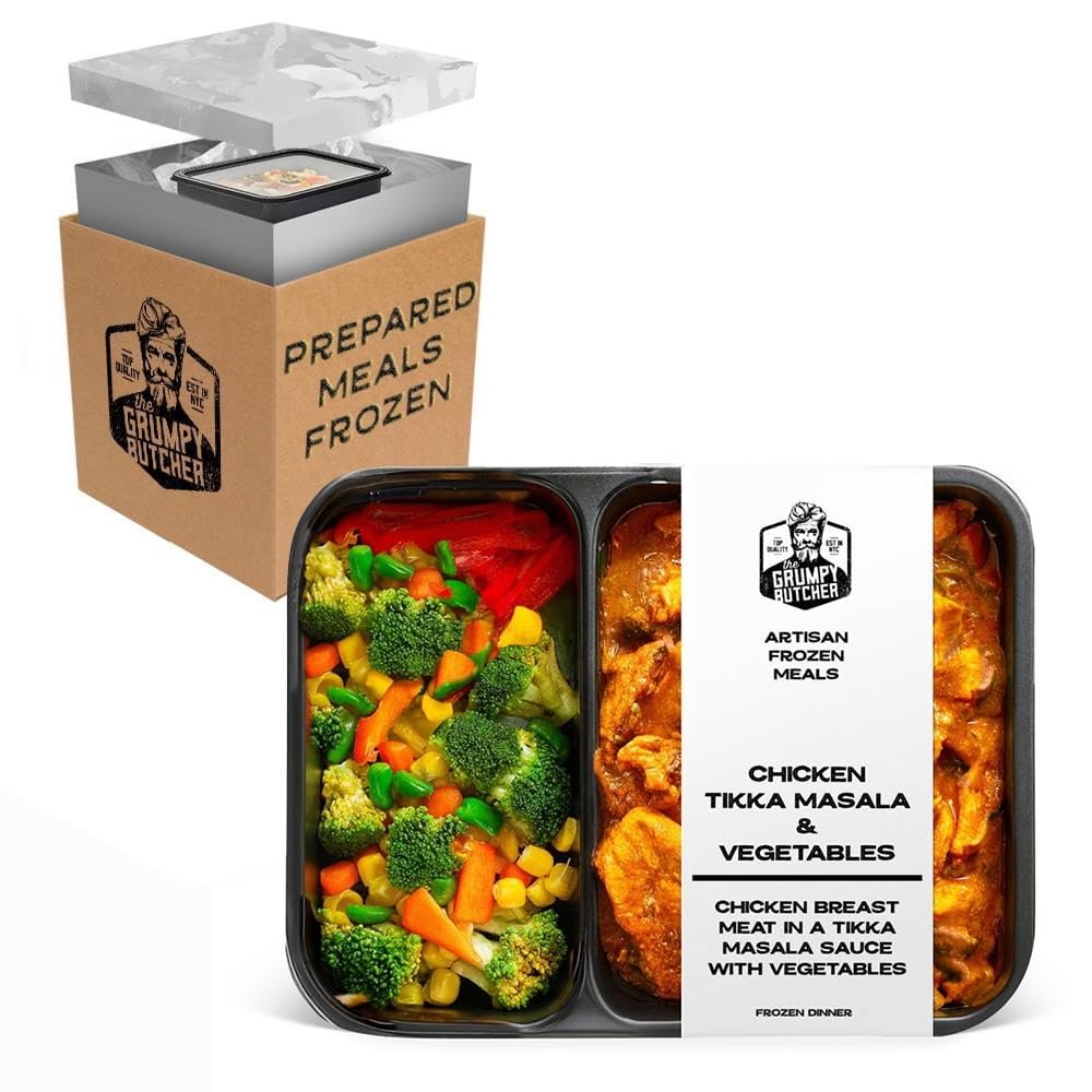 Grumpy Butcher Gourmet Chicken Tikka Masala Dinner, 4-Pack, 12 oz Each