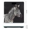 Animal Zebra Bathroom Scale Weight Scale for Body Weight,Highly Accurate Digital Weighing Machine Clear LED Display Digital Bathroom Body Scale 400lb/182kg view 2