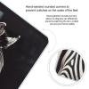 Animal Zebra Bathroom Scale Weight Scale for Body Weight,Highly Accurate Digital Weighing Machine Clear LED Display Digital Bathroom Body Scale 400lb/182kg view 4