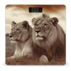 African Lion and Lioness Bathroom Scale Weight Scale for Body Weight,Highly Accurate Digital Weighing Machine Clear LED Display Digital Bathroom Body Scale 400lb/182kg view 1