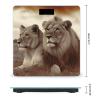 African Lion and Lioness Bathroom Scale Weight Scale for Body Weight,Highly Accurate Digital Weighing Machine Clear LED Display Digital Bathroom Body Scale 400lb/182kg view 2