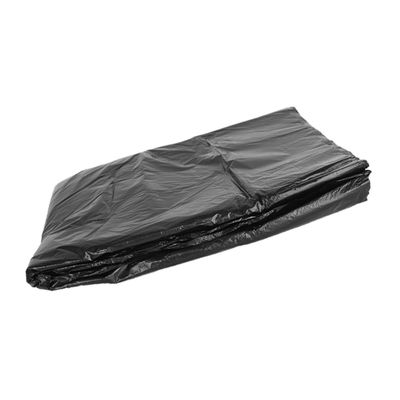 CIYODO Heavy Duty Garbage Bags 50pcs Extra Large 80x100cm Black Contractor Trash Bags for 100l Outdoor Lawn and Commercial Waste Disposal