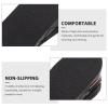 VICASKY Invisible Air- Height Increase Shoe Insoles 4pcs Black Half Pads 3/5cm Heel Lift Inserts for Men and Women Shoe Heel Boosters view 4