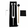 128 Hz Tuning Fork for Healing Weighted C128 with Mallet Professional Sound Therapy Instrument Yoga Meditation Accessories view 1