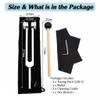 128 Hz Tuning Fork for Healing Weighted C128 with Mallet Professional Sound Therapy Instrument Yoga Meditation Accessories view 2