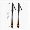 Adjustable Ropeless Battle Ropes Trainer, Cordless Battle Ropes for Home Gym with Poster, Workout Exercise Rope for Strength Building, HIIT and Low-Impact Aerobic Training for Men & Women (Black) view 4