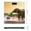 Africa Elephant Bathroom Scale Weight Scale for Body Weight,Highly Accurate Digital Weighing Machine Clear LED Display Digital Bathroom Body Scale 400lb/182kg view 2