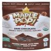 Maple Pop! Organic Maple Caramel Popcorn Low Sugar, High Fiber, Air Popped, Vegan & Gluten Free Made with Real Maple Syrup (Dark Chocolate, Pack of 2) view 2