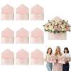 10PCS Valentines Day Envelopes Gift Box for Gifts,Bouquet Package Gift Box Folding Paper Boxs,Valentines Day Flower Bouquet Package Gifts,Empty GifBox for Wedding Birthday Festival Party Decoration view 1