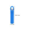 GLEAVI 6pcs Mop Rod End Sleeve and Broom Handle Replacement Caps, Non-Slip Blue Plastic Covers with Hanging Holes for 25mm Mop and Broom Poles, Home and Commercial Cleaning Accessories view 2