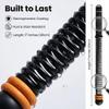 Adjustable Ropeless Battle Ropes Trainer, Cordless Battle Ropes for Home Gym with Poster, Workout Exercise Rope for Strength Building, HIIT and Low-Impact Aerobic Training for Men & Women (Gray) view 3