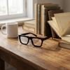 Eyekepper Blue Light Reading Glasses Men Women 1.5, Large Design Black view 3