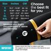 Adjustable Knee Brace for Women and Men for Knee Pain Relief (Gray - XXL) view 3