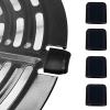 10PCS Air Rubber Feet Replacement Silicone Pieces Anti-scratch Protective Cover for Grill Pan Plate Tray Rubber Bumpers Replacement Part view 3