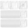 100 Pcs Feeding Tube Pads with Split Center, Adhesive Non Woven Dressings for G Tubes J Tubes and Iv Lines view 1