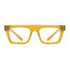 Eyekepper Metalless Screwless Spring Hinges Reading Glasses for Women and Men Design Readers(Yellow, +1.25) view 1