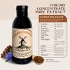 Vallee De Galene Chicory Coffee - Liquid Concentrate. Caffeine Free Roasted Chicory Root Extract, Pure Botanical Beverage Concentrate, Soluble Drink Mix, No Brewing Required, 250ml / 8.5 fl oz. view 3