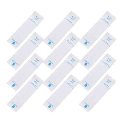 Abaodam 100pcs Disposable Digital Probe Protective Covers White Paper Sleeves for Household Oral Thermometers Health Monitoring